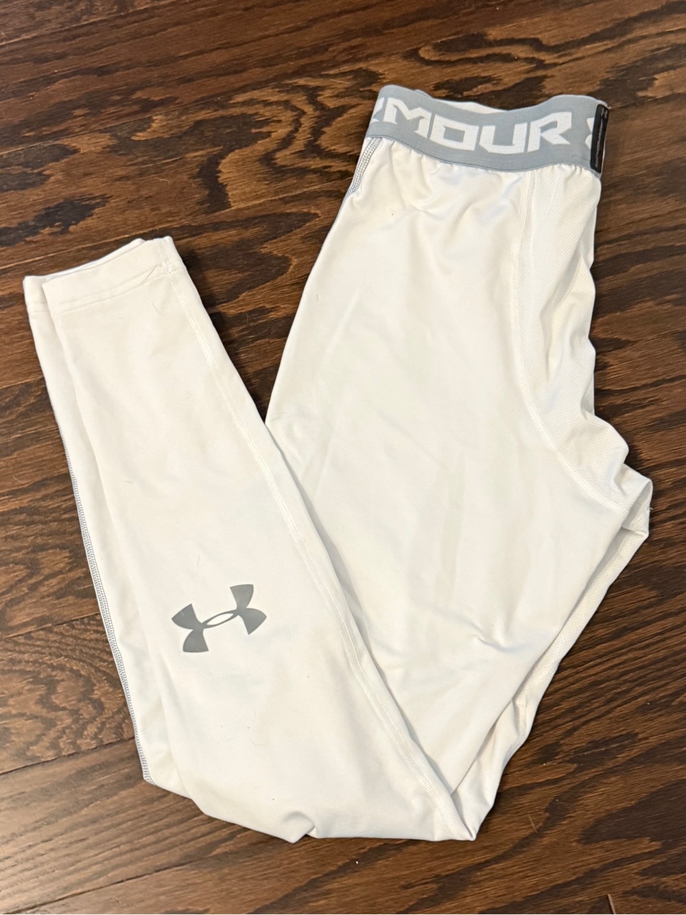 Under Armour Men’s XS White Compression Leggings